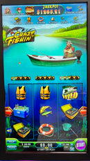 Skill Game - High Roller Club 3 in 1 - Lucky Shamrock, Happy Hour & Crazy Fishin - Game Machine (Casino Machine) 2024 3rd-Gen Design Featuring New Crystal 4K Touch Screen