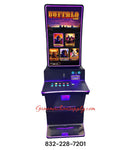 Buffalo 5 Games in 1 (32" Curve Screen) Metal Up-right Cabinet with Security Alarm (Casino Machine)