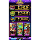 Skill Game - High Roller Club 3 in 1 - Lucky Shamrock, Happy Hour & Crazy Fishin - Game Machine (Casino Machine) 2024 3rd-Gen Design Featuring New Crystal 4K Touch Screen