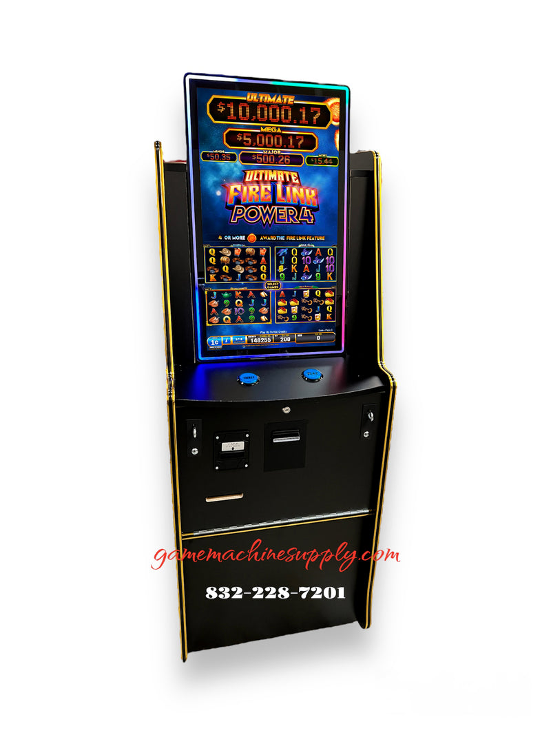 Firelink Power 4 x Reels Standup (Casino Machine) - 2024 3rd-Gen Design Featuring New Crystal 4K Touch Screen