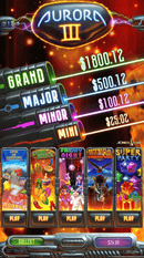 Aurora III - 5 Games in 1 Skill Game Machine Standup Cabinet (Casino Machine)