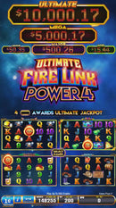 Firelink Power 4 x Reels Standup (Casino Machine) - 2024 3rd-Gen Design Featuring New Crystal 4K Touch Screen