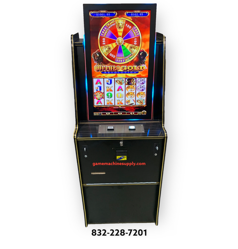 Buffalo Gold Revolution Stand Up Cabinet (Casino Machine)
