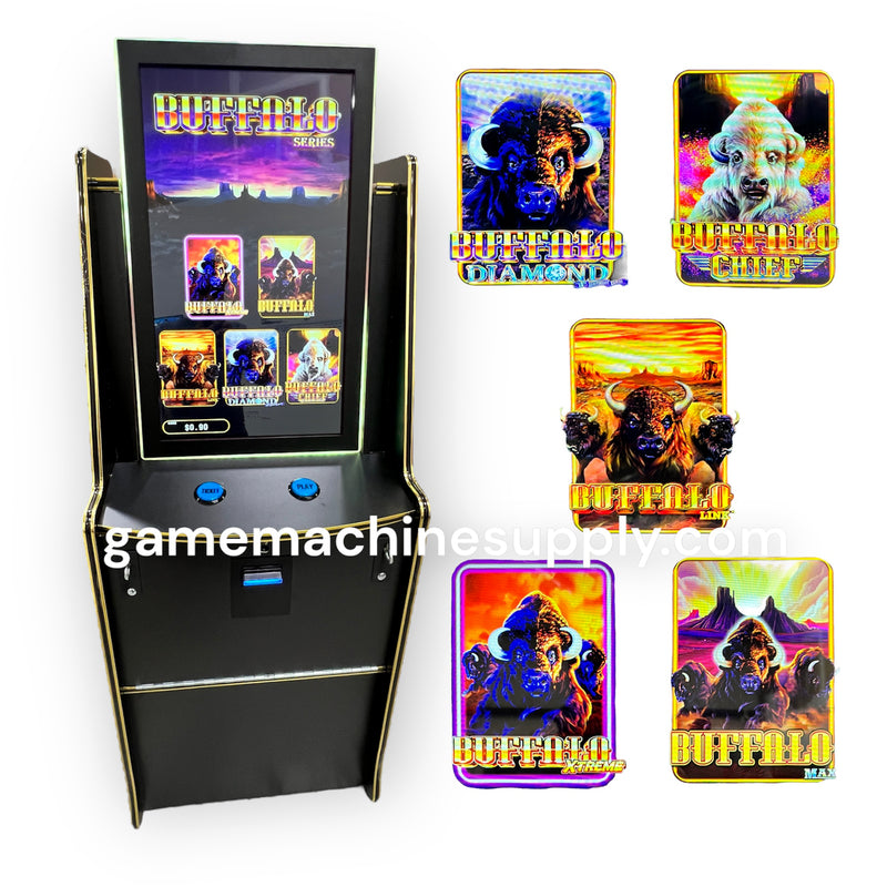 (Premium) Buffalo Link 5 Games in 1 - (Buffalo Diamond, Buffalo Chief, Buffalo Link, Buffalo Xtreme, Buffalo Max) Game Machine (Casino Machine)