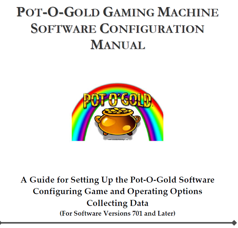 Pot O Gold Manual for Software Versions 701 and Later